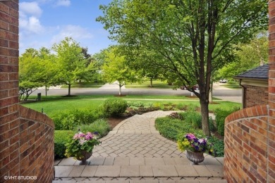 This EXQUISITE all-brick home is nestled on Signature Hole #3 of on Royal Fox Country Club in Illinois - for sale on GolfHomes.com, golf home, golf lot