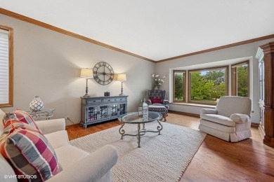 This EXQUISITE all-brick home is nestled on Signature Hole #3 of on Royal Fox Country Club in Illinois - for sale on GolfHomes.com, golf home, golf lot