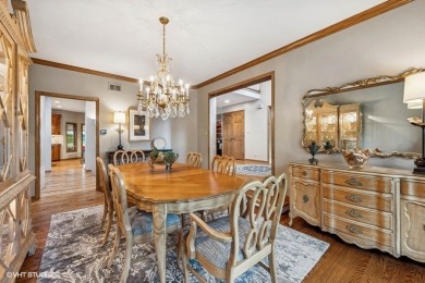 This EXQUISITE all-brick home is nestled on Signature Hole #3 of on Royal Fox Country Club in Illinois - for sale on GolfHomes.com, golf home, golf lot
