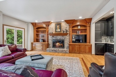 This EXQUISITE all-brick home is nestled on Signature Hole #3 of on Royal Fox Country Club in Illinois - for sale on GolfHomes.com, golf home, golf lot