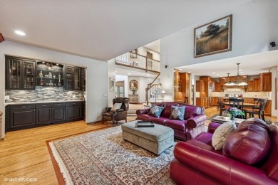 This EXQUISITE all-brick home is nestled on Signature Hole #3 of on Royal Fox Country Club in Illinois - for sale on GolfHomes.com, golf home, golf lot