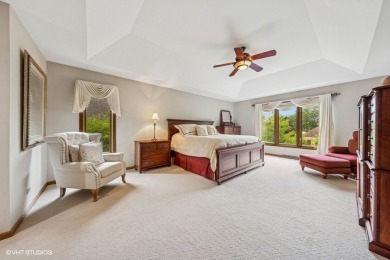 This EXQUISITE all-brick home is nestled on Signature Hole #3 of on Royal Fox Country Club in Illinois - for sale on GolfHomes.com, golf home, golf lot