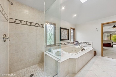 This EXQUISITE all-brick home is nestled on Signature Hole #3 of on Royal Fox Country Club in Illinois - for sale on GolfHomes.com, golf home, golf lot