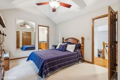This EXQUISITE all-brick home is nestled on Signature Hole #3 of on Royal Fox Country Club in Illinois - for sale on GolfHomes.com, golf home, golf lot