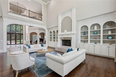 An architectural masterpiece in a gated community, on the 5th on Echelon Golf Club in Georgia - for sale on GolfHomes.com, golf home, golf lot