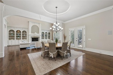 An architectural masterpiece in a gated community, on the 5th on Echelon Golf Club in Georgia - for sale on GolfHomes.com, golf home, golf lot