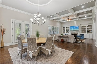 An architectural masterpiece in a gated community, on the 5th on Echelon Golf Club in Georgia - for sale on GolfHomes.com, golf home, golf lot