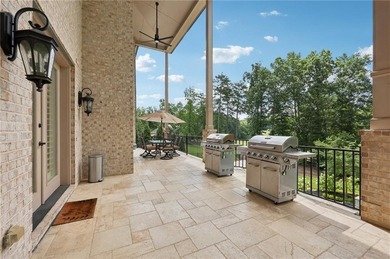 An architectural masterpiece in a gated community, on the 5th on Echelon Golf Club in Georgia - for sale on GolfHomes.com, golf home, golf lot