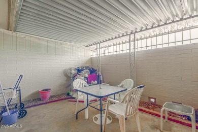 Enjoy comfortable and low-maintenance living in this delightful on Sun City Lakes West and East in Arizona - for sale on GolfHomes.com, golf home, golf lot