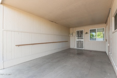 Enjoy comfortable and low-maintenance living in this delightful on Sun City Lakes West and East in Arizona - for sale on GolfHomes.com, golf home, golf lot