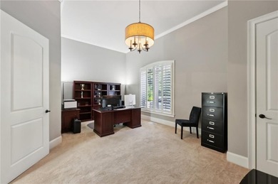 An architectural masterpiece in a gated community, on the 5th on Echelon Golf Club in Georgia - for sale on GolfHomes.com, golf home, golf lot