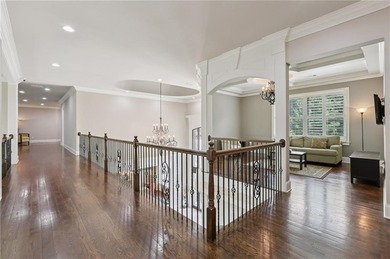 An architectural masterpiece in a gated community, on the 5th on Echelon Golf Club in Georgia - for sale on GolfHomes.com, golf home, golf lot