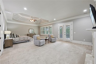 An architectural masterpiece in a gated community, on the 5th on Echelon Golf Club in Georgia - for sale on GolfHomes.com, golf home, golf lot