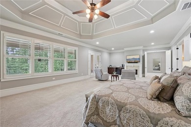 An architectural masterpiece in a gated community, on the 5th on Echelon Golf Club in Georgia - for sale on GolfHomes.com, golf home, golf lot