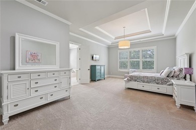 An architectural masterpiece in a gated community, on the 5th on Echelon Golf Club in Georgia - for sale on GolfHomes.com, golf home, golf lot