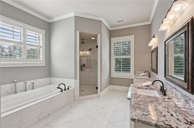 An architectural masterpiece in a gated community, on the 5th on Echelon Golf Club in Georgia - for sale on GolfHomes.com, golf home, golf lot