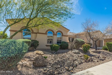Stunning, barely lived-in home designed for seamless on Estrella Mountain Ranch Golf Course in Arizona - for sale on GolfHomes.com, golf home, golf lot