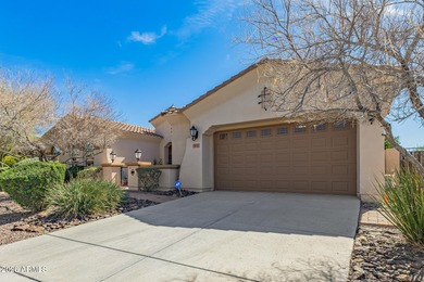 Stunning, barely lived-in home designed for seamless on Estrella Mountain Ranch Golf Course in Arizona - for sale on GolfHomes.com, golf home, golf lot