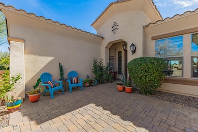 Stunning, barely lived-in home designed for seamless on Estrella Mountain Ranch Golf Course in Arizona - for sale on GolfHomes.com, golf home, golf lot