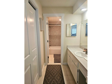 NOT in a 55+ community, this charming updated 2 bedroom, 2 bath on Bayou Golf Club in Florida - for sale on GolfHomes.com, golf home, golf lot