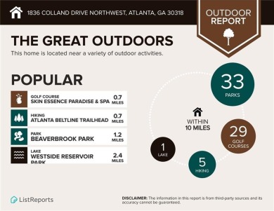 Come live near the Beltline and Tanyard Creek Park on Collier on Bobby Jones Golf Club in Georgia - for sale on GolfHomes.com, golf home, golf lot