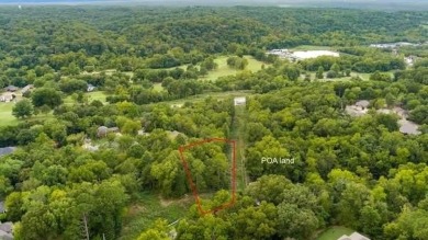 LEVEL SEWER LOT on a corner next to POA land! Build your dream on Bella Vista Country Club - Kingswood in Arkansas - for sale on GolfHomes.com, golf home, golf lot