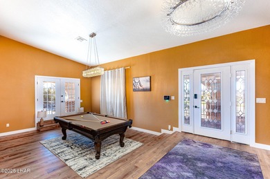 Stunning Santa Fe Estate Overlooking Lake Havasu Golf Course! on London Bridge Golf Course in Arizona - for sale on GolfHomes.com, golf home, golf lot