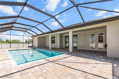 Modern Luxury in this New Construction Pool Home with 3 Bed + on Burnt Store Golf Club in Florida - for sale on GolfHomes.com, golf home, golf lot