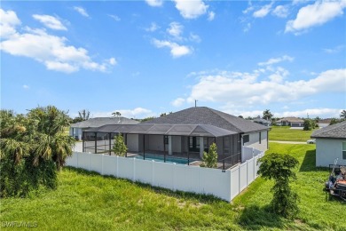 Modern Luxury in this New Construction Pool Home with 3 Bed + on Burnt Store Golf Club in Florida - for sale on GolfHomes.com, golf home, golf lot