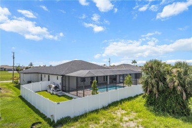 Modern Luxury in this New Construction Pool Home with 3 Bed + on Burnt Store Golf Club in Florida - for sale on GolfHomes.com, golf home, golf lot