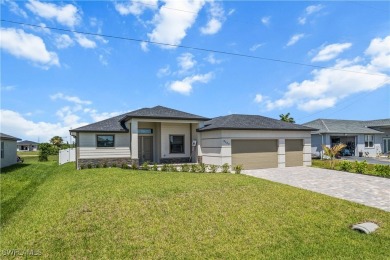 Modern Luxury in this New Construction Pool Home with 3 Bed + on Burnt Store Golf Club in Florida - for sale on GolfHomes.com, golf home, golf lot