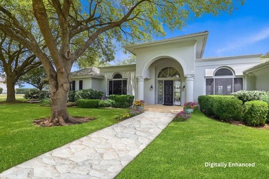 ATTENTION GOLFERS! Custom 1-story Mediterranean by Dick Clark on on Palmer Lakeside At Barton Creek in Texas - for sale on GolfHomes.com, golf home, golf lot