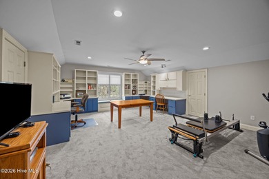 Step into this stunning Zaytoun-Raines custom home and you'll be on Cypress Landing Golf Club in North Carolina - for sale on GolfHomes.com, golf home, golf lot