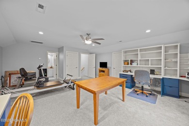 Step into this stunning Zaytoun-Raines custom home and you'll be on Cypress Landing Golf Club in North Carolina - for sale on GolfHomes.com, golf home, golf lot