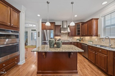 Perfectly positioned above the 10th tee and rolling fairways of on Chapel Ridge Golf Club in North Carolina - for sale on GolfHomes.com, golf home, golf lot