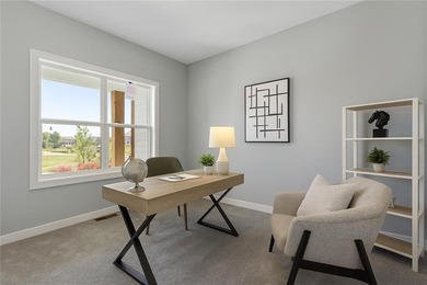 Welcome to *Brookside,* where luxury meets functionality in this on Heritage Park Golf Course in Kansas - for sale on GolfHomes.com, golf home, golf lot