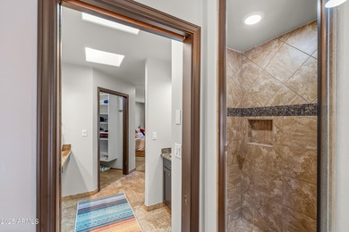 Escape to this pristine and well-cared-for cabin nestled among on Forest Highlands Golf Club - The Canyon in Arizona - for sale on GolfHomes.com, golf home, golf lot