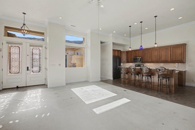 Set along the Sunbrook Golf Course, this elegant 3-bedroom on Sunbrook Golf Course in Utah - for sale on GolfHomes.com, golf home, golf lot