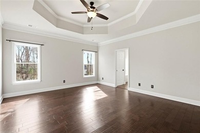 A rare opportunity: ranch living on a finished basement in on Hamilton Mill Golf Club in Georgia - for sale on GolfHomes.com, golf home, golf lot