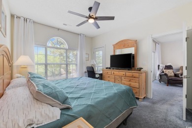Furnished End Unit Condo with Golf, Pool, and Water Views - on Myrtlewood Golf Course and Club  in South Carolina - for sale on GolfHomes.com, golf home, golf lot