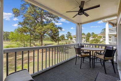 Furnished End Unit Condo with Golf, Pool, and Water Views - on Myrtlewood Golf Course and Club  in South Carolina - for sale on GolfHomes.com, golf home, golf lot