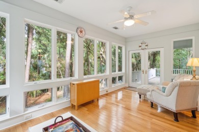 This beautifully appointed four-bedroom, three-and-a-half on The Seabrook Island Club in South Carolina - for sale on GolfHomes.com, golf home, golf lot