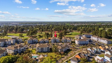 Furnished End Unit Condo with Golf, Pool, and Water Views - on Myrtlewood Golf Course and Club  in South Carolina - for sale on GolfHomes.com, golf home, golf lot