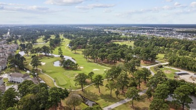 Furnished End Unit Condo with Golf, Pool, and Water Views - on Myrtlewood Golf Course and Club  in South Carolina - for sale on GolfHomes.com, golf home, golf lot