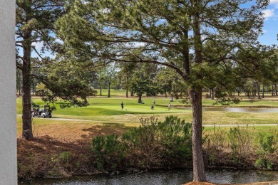 Furnished End Unit Condo with Golf, Pool, and Water Views - on Myrtlewood Golf Course and Club  in South Carolina - for sale on GolfHomes.com, golf home, golf lot