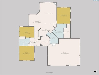 MLS# 288662 Custom-built rambler located in the desirable Sun on Sun Willows in Washington - for sale on GolfHomes.com, golf home, golf lot