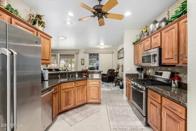 Golf course living at its finest in the desirable Prescott on Desert Trails in Arizona - for sale on GolfHomes.com, golf home, golf lot