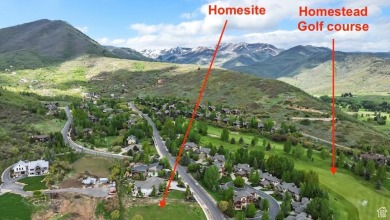 One of Midways premier half acre homesites!  Amazing views up on Wasatch Mt. State Park Golf Course in Utah - for sale on GolfHomes.com, golf home, golf lot
