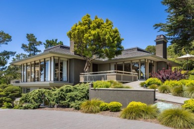 Located near the Lodge, this home offers breathtaking views of on Poppy Hills Golf Course in California - for sale on GolfHomes.com, golf home, golf lot