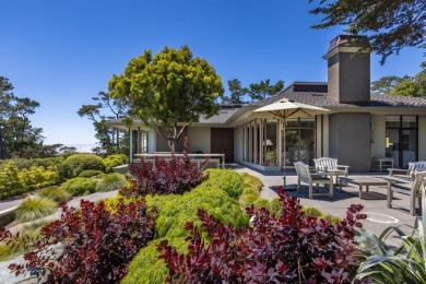 Located near the Lodge, this home offers breathtaking views of on Poppy Hills Golf Course in California - for sale on GolfHomes.com, golf home, golf lot